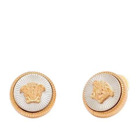 versace medusa head earrings|medusa head earrings price.